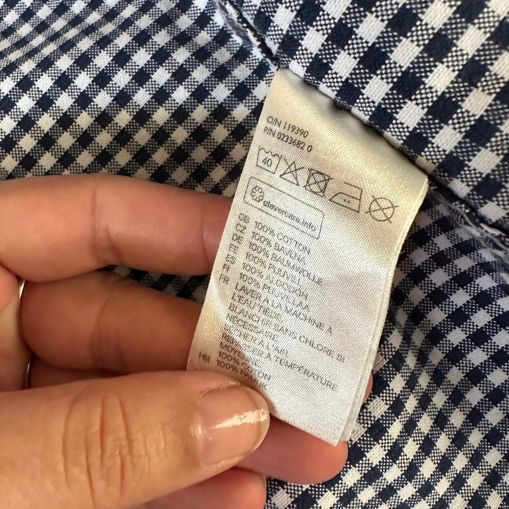 H&M Checked Button Down - image 2